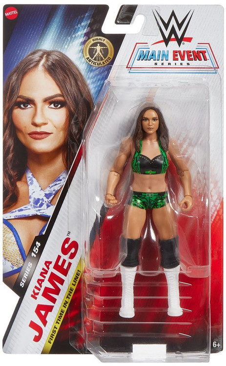 WWE Wrestling Main Event Series 154 Kiana James 6 Action Figure
