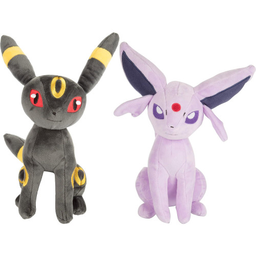 ARS10+ POP2 ブラッキー エーフィ ex Umbreon Espeon Pokemon Espeon Umbreon 8 Plush 2-Pack Jazwares - ToyWiz