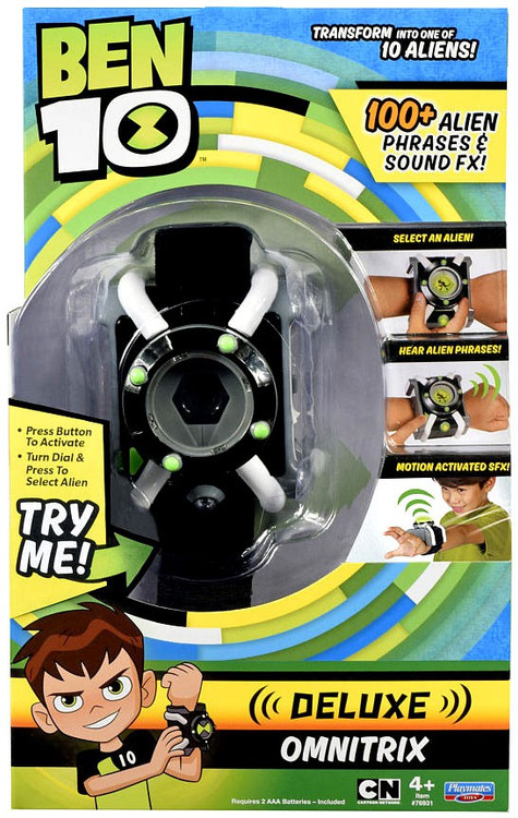 Ben 10 DELUXE Omnitrix Roleplay Toy Damaged Package Playmates - ToyWiz