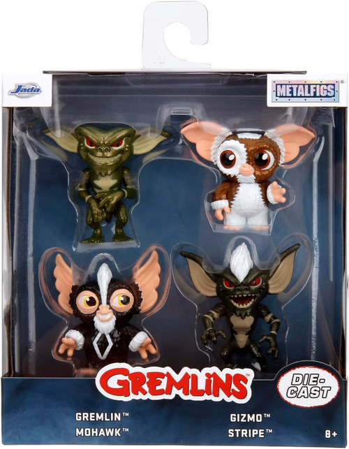 Gremlins Metalfigs Gremlin, Mohawk, Stripe Gizmo 5.7 Diecast