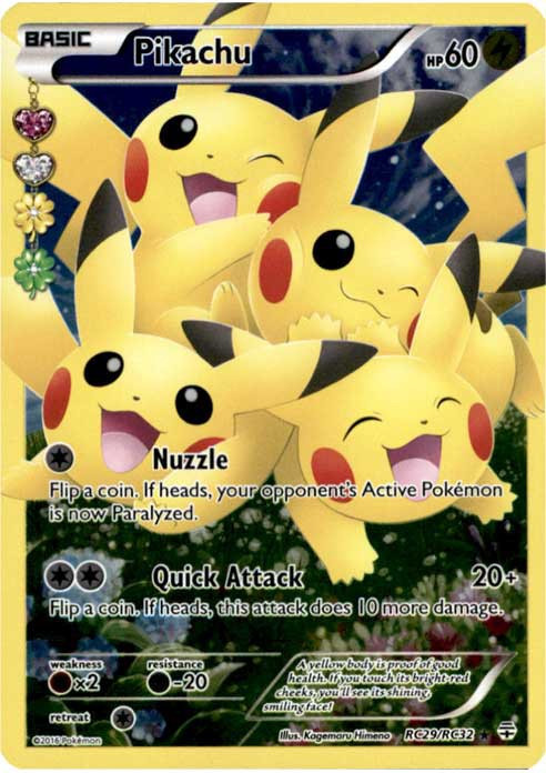2016 pokemon pikachu card Pokémon Evolutions 35/108 CGC 9 Mint – Oblivion Collectibles Lightning Colorless Nuzzle Flip a coin Pikachu Price & Card Details