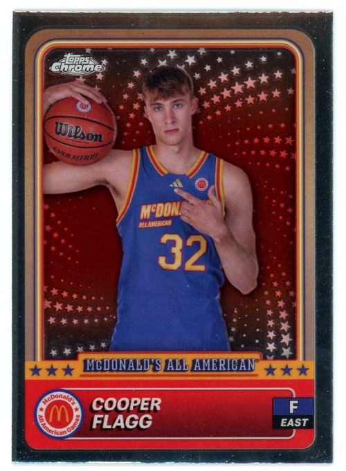 NCAA Topps 2024 Chrome McDonalds All-American Basketball Single