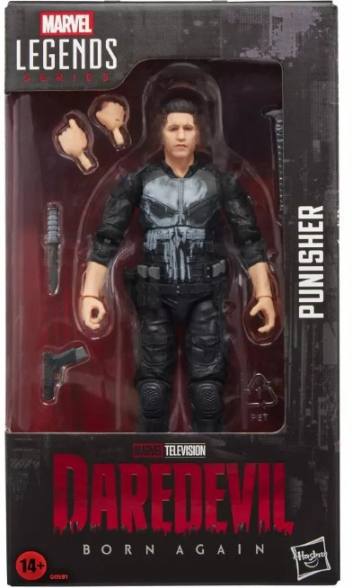 Marvel Daredevil Born Again Marvel Legends The Punisher 6 Action