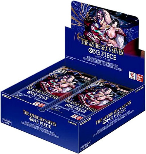 One Piece Trading Card Game The Azure Seas Seven Booster Box OP-14