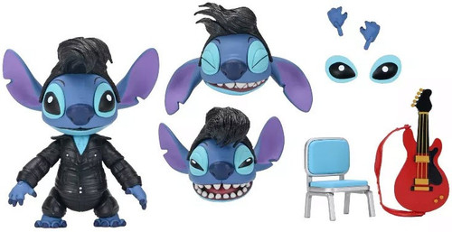 NECA Disney Lilo Stitch Elvis Stitch 7 Action Figure