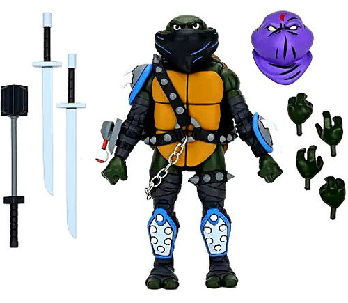 NECA Teenage Mutant Ninja Turtles Cartoon Dark Leonardo Exclusive