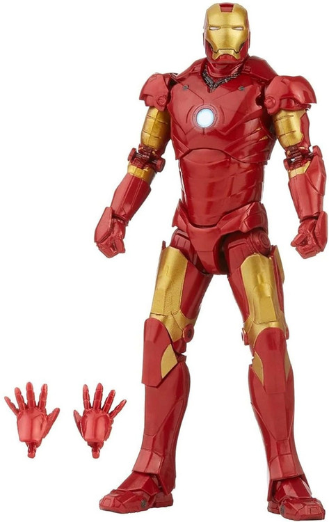 Marvel The Infinity Saga Marvel Legends Iron Man Mark III Action Figure ...