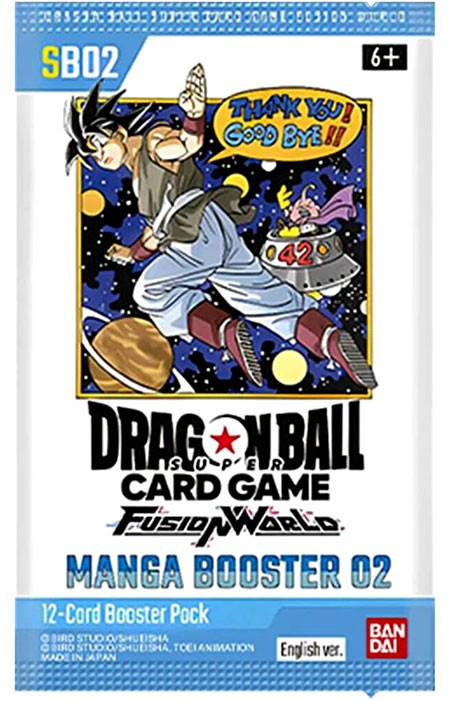 Dragon Ball Super Trading Card Game Fusion World Manga 2 Booster