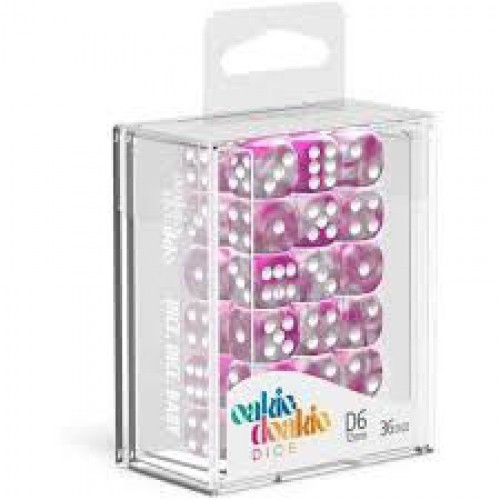 Oakie Doakie Dice Set Dadi D6 Translucidi 12mm - Confezione Da 36 Per Giochi Da Tavolo