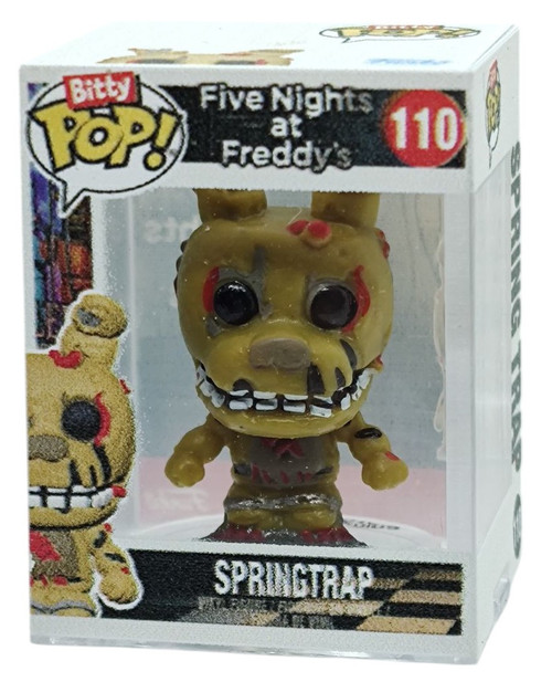 Pop Springtap Funko Five Nights at Freddys Bitty POP Springtrap 16 Micro Figure 110 ...