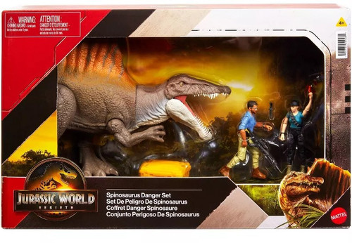 Jurassic World Rebirth Spinosaurus Danger Set Exclusive Playset