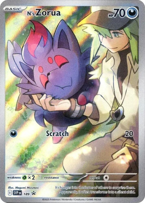 Pokemon Scarlet Violet Journey Together Single Card Promo Ns Zorua