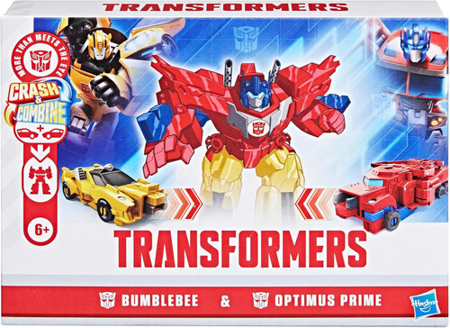Transformers Crash Combine Heroes Bumblebee Optimus Prime