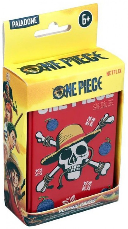 One Piece One Piece Playing Cards Tin Paladone - ToyWiz