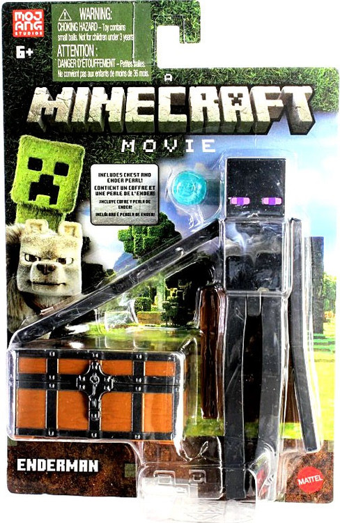 A Minecraft Movie Enderman 4 Action Figure Mattel Toys - ToyWiz
