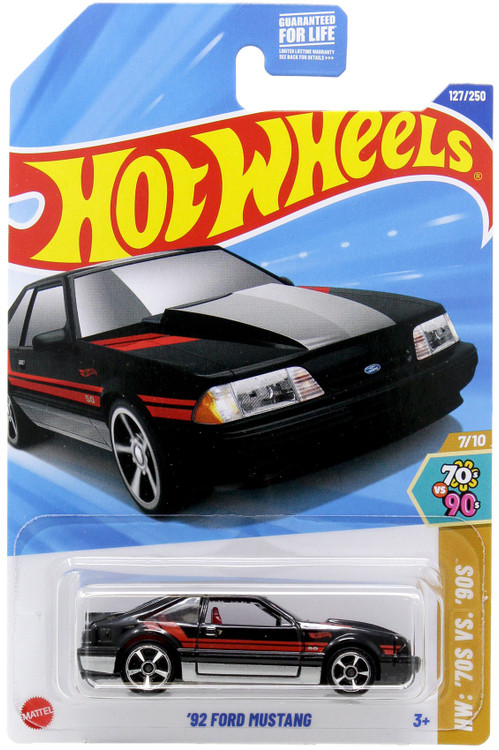 Hot Wheels HW 70s vs. 90s 92 Ford Mustang 164 Diecast Car 710