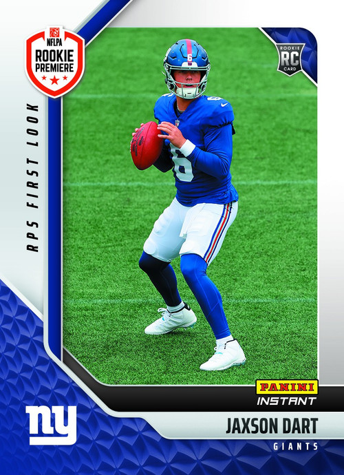 NFL New York Giants 2025 Instant RPS First Look Football Single