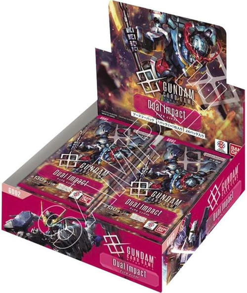 GUNDAM Dual Impact 2個セット Gundam Trading Card Game Dual Impact Booster Box GD-02 24 Packs