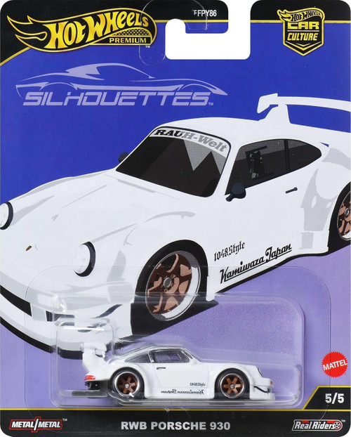 Hot Wheels Premium Car Culture Silhouettes RWB Porsche 930 164 Die