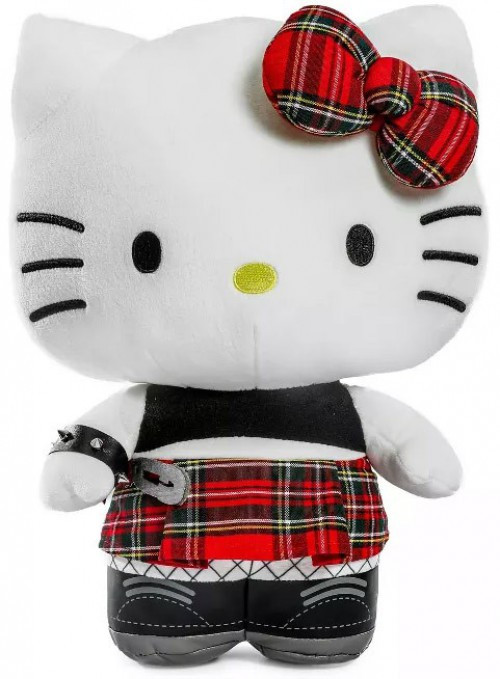 Sanrio Hello Kitty Hello Kitty Punk 13 Plush Kidrobot NECA - ToyWiz