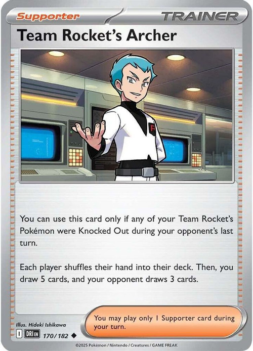 Pokemon Trading Card Game Destined Rivals Single Card Uncommon Team ...