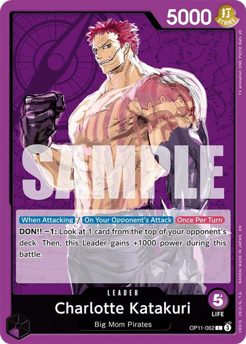 one piece card game charlotte katakuri BANDAI Starter Deck Yellow ST-20 TCG ToysOneJapan The item may be similar but not exactly the same as the image (e.g One Piece Trading Card Game