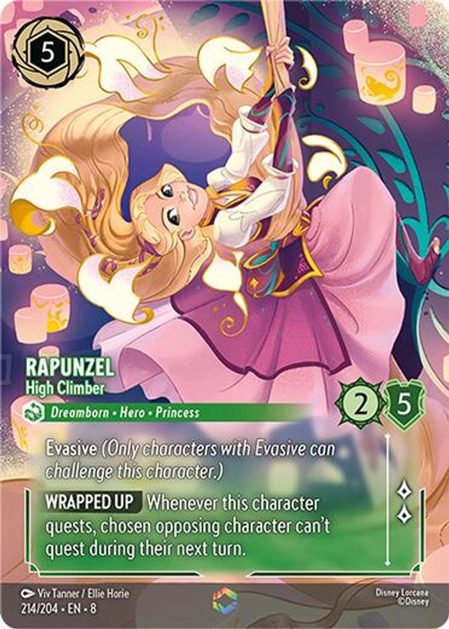 Disney LORCANA「RAPUNZEL」プロモカード（英語版） ラプンツェル ロルカナ Lorcana 大会限定 プロモ 英語版 入賞者