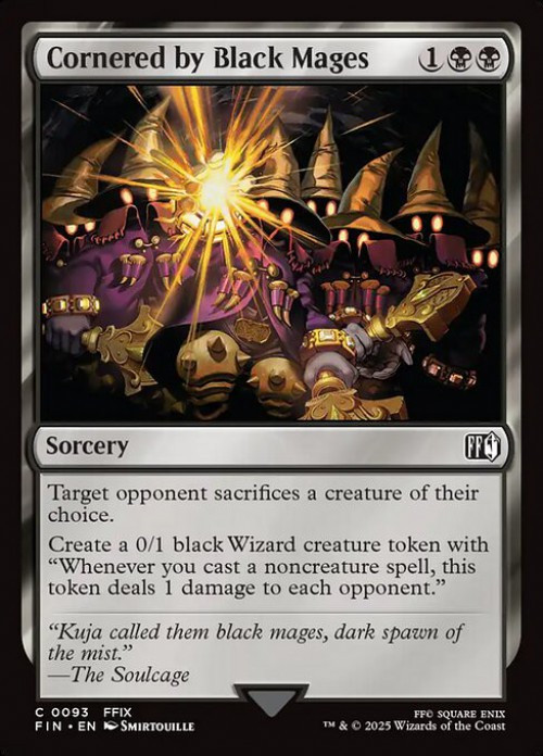 Magic The Gathering Final Fantasy Single Card Common Cornered by