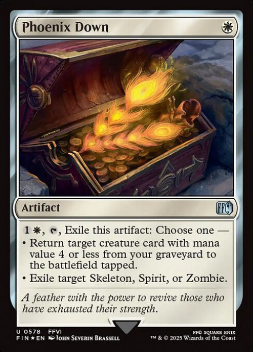 Magic The Gathering Final Fantasy Single Card Uncommon Phoenix