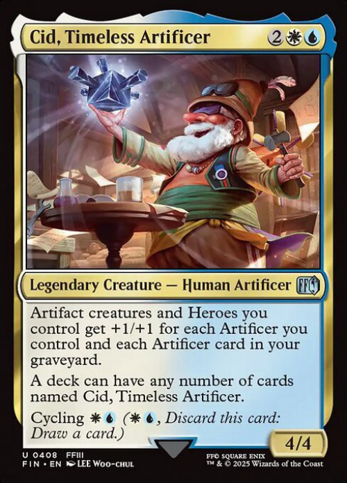 mtg artificer cards Magic the Gathering [049] DARKSTEEL Single Card Unicorn Cards Cid, Timeless Artificer (#410)