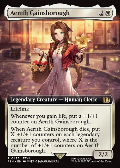 Magic The Gathering Final Fantasy Single Card Rare Aerith