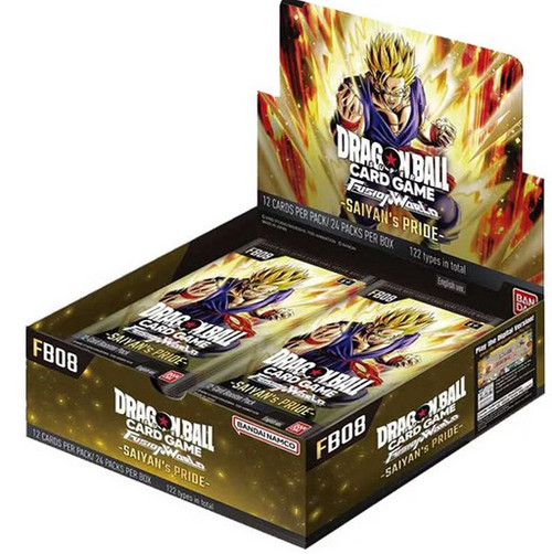 DRAGON BALL CARDGAME 8 ブースターパック Dragon Ball Super Trading Card Game Fusion World 08 Saiyans Pride