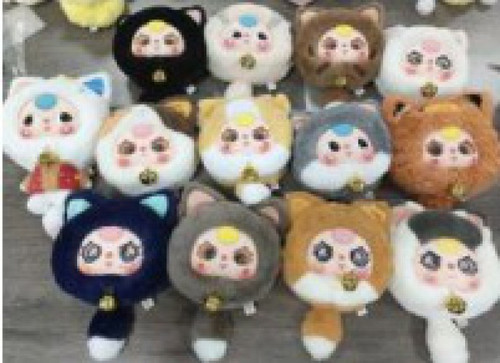 ◆ Happy Lucky  ③ Unboxing Baby Three Lucky Cat Zipper Blind Box