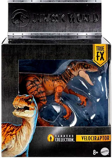 Jurassic World Hammond Collection Velociraptor 3.75 Action Figure