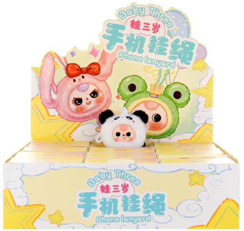Baby Three Mobile Phone Lanyard Box of 12 Big Beautiful - ToyWiz