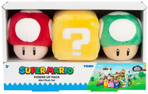 Super Mario Bros. Club Mocchi-Mocchi Power Up Pack 3 Mini Plush
