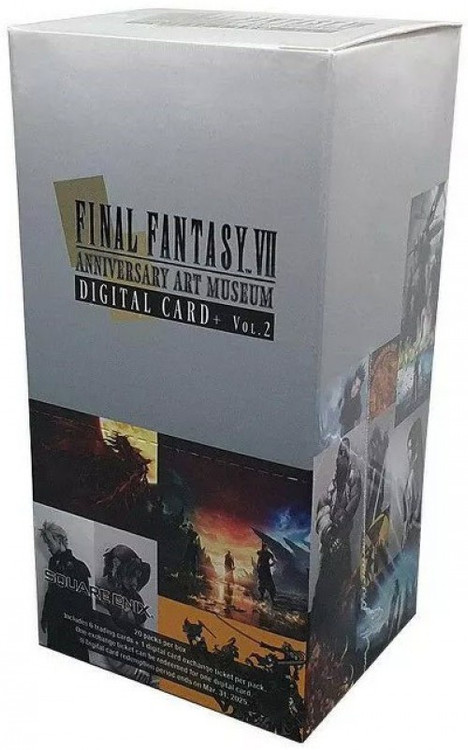 Final Fantasy VII Trading Card Game Anniversary Art Museum Digital