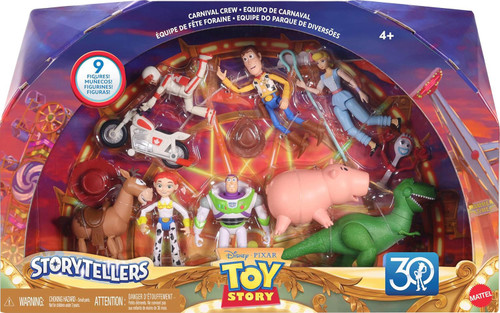 Disney Toy Story Storytellers Carnival Crew Action Figure 9-Pack