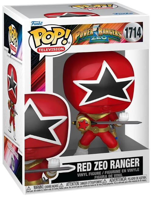 Funko Power Rangers Zeo POP Television Red Zeo Ranger Vinyl Figure