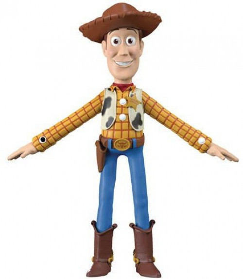 Disney Pixar Toy Story Flexfigs Woody 4.5 Bendable Figure TCG Toys