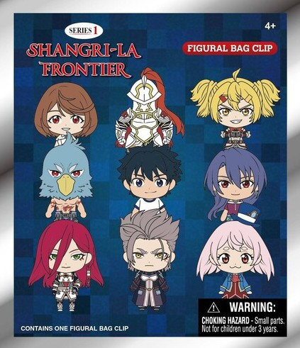 Shangri-La Frontier 3D Figural Foam Bag Clip Shangri-La Frontier