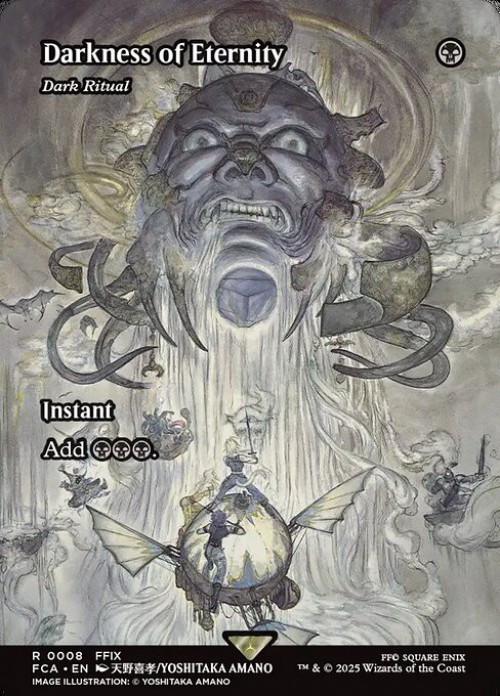 Darkness of Eternity 英語版foil Magic The Gathering Final Fantasy Through the Ages Single Card