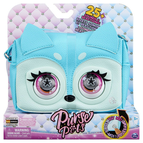 Purse Pets Fierce Fox Interactive Toy Shoulder Bag Spin
