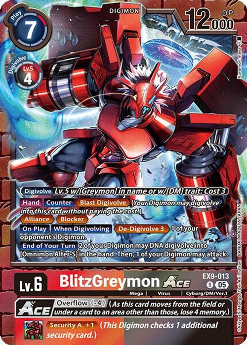 Digimon Trading Card Game Versus Monsters Single Card Rare