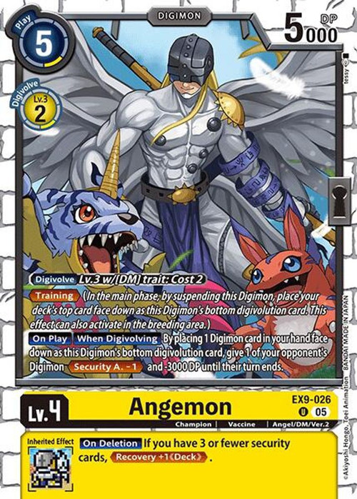 angemon digimon card BT-14 Blast Ace] Angemon, Seraphimon, Heaven's Knuckle and T.K : r/DigimonCardGame2020 Digimon Trading Card Game Versus