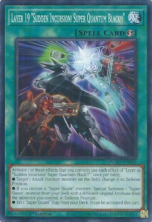 super quantum yugioh deck Mint / near mint condition trading card Super Quant Deck from Masuta