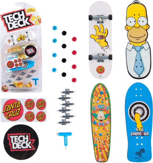 TECH DECK, Santa Cruz Pro Series Finger Board with France