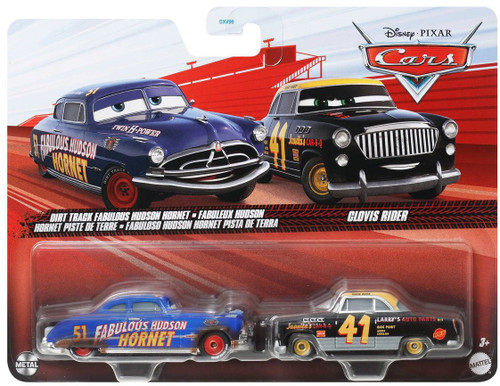 51 HUDSON HORNET ミニカー 2台セット Disney Pixar Cars Metal Dirt Track Fabulous Hudson Hornet Clovis