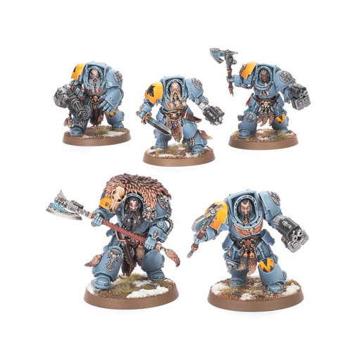 ミニカー Warhammer40,000CombatPatrol:Space Wolves Warhammer 40,000 Space Wolves Combat Patrol Miniatures Set
