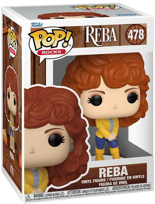 Funko Pop! Rocks: Reba - Reba (Cowgirl) #478 Vinyl Figure